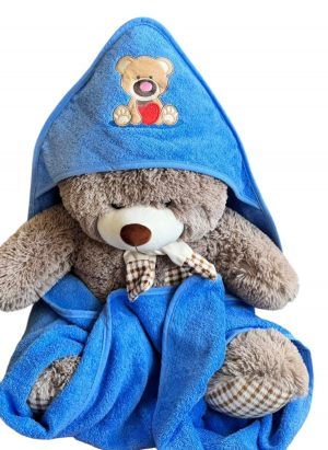 "Конвертик" 500г/м2. Синий-Мишка